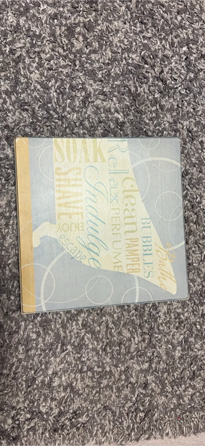 Bathroom themed wall art image indicator(3)