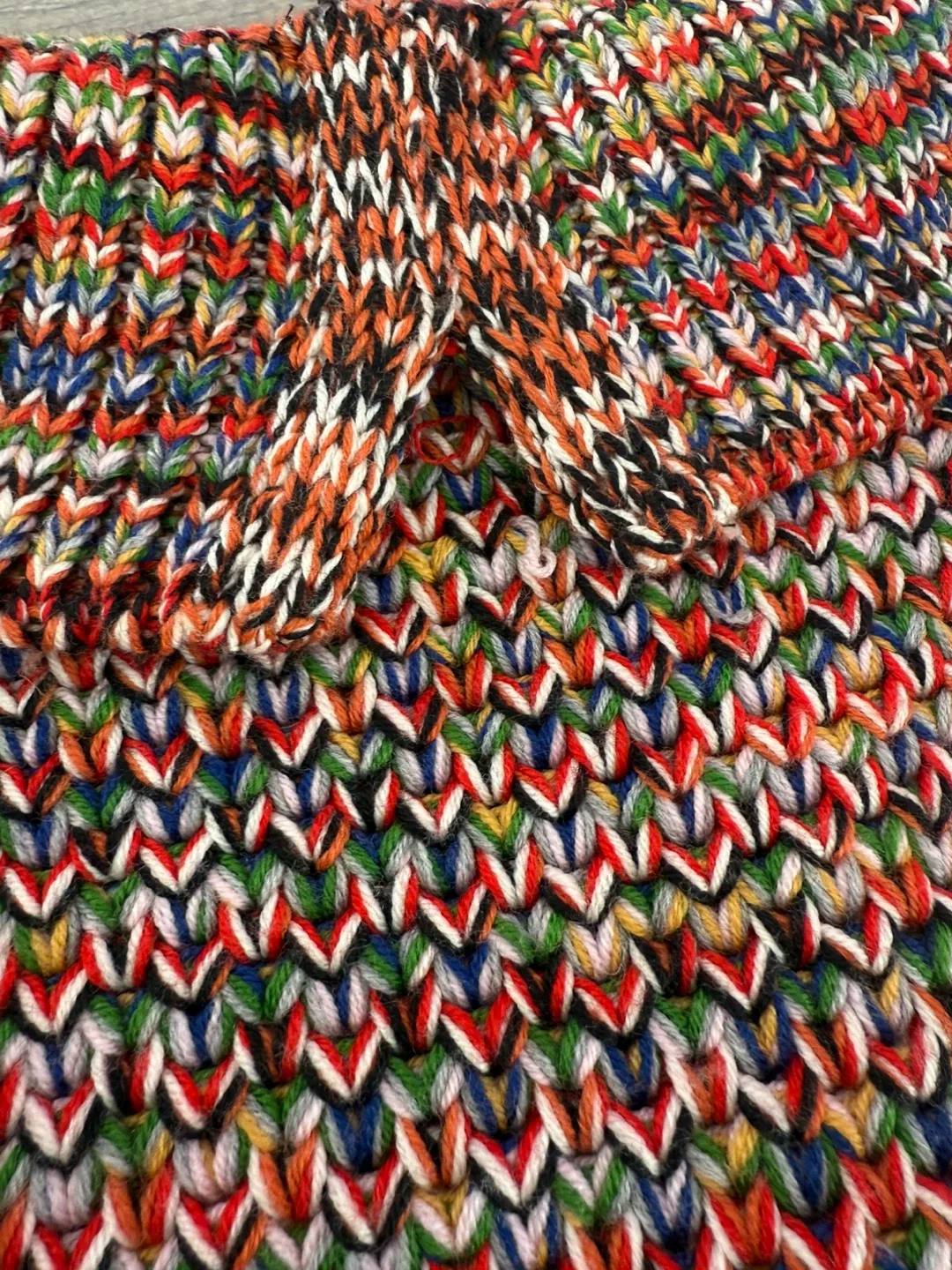 Chanel Multicolor Knit Sweater - Size 38 image indicator(9)