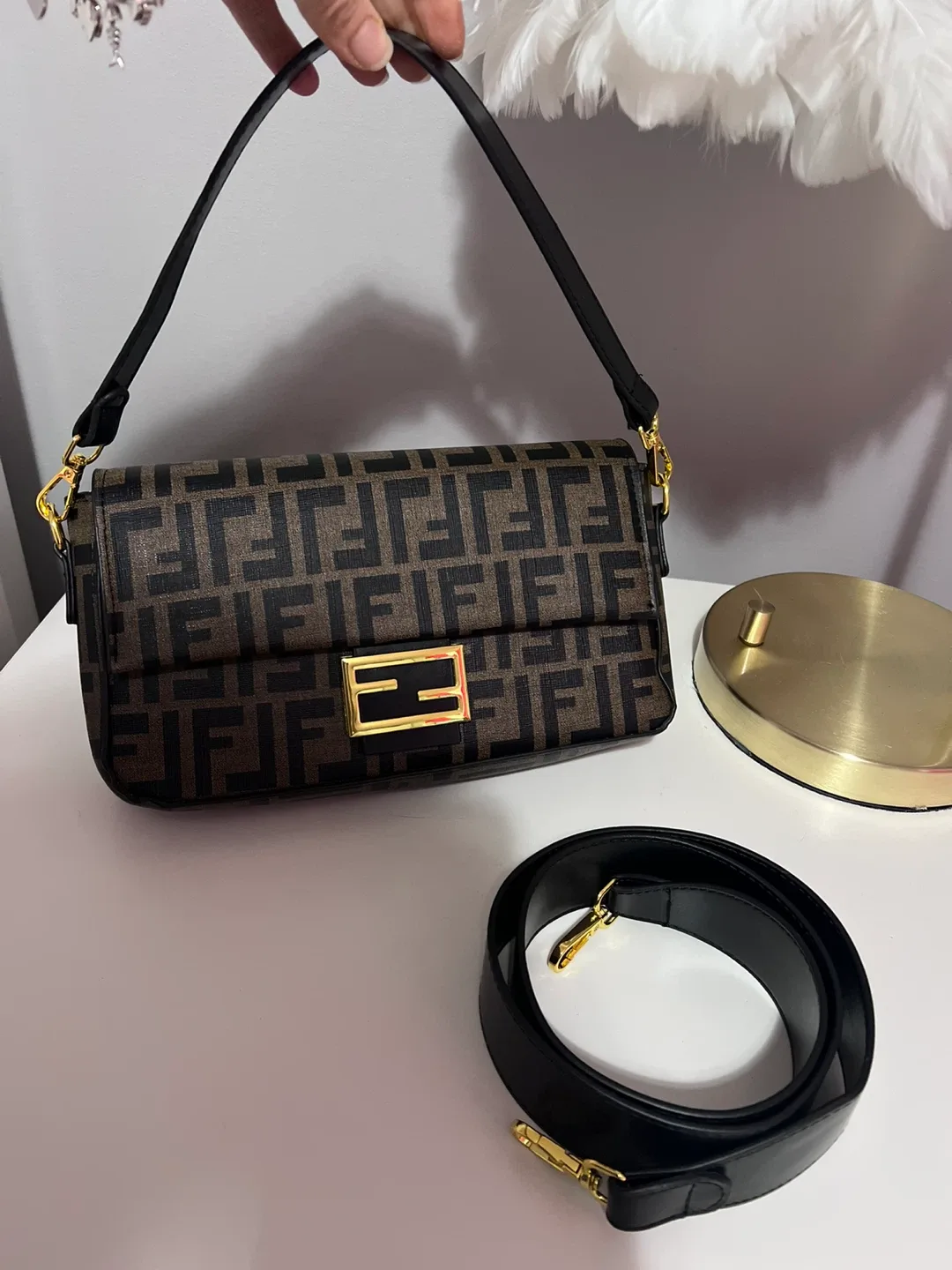 Fendi inspired Baguette Bag
