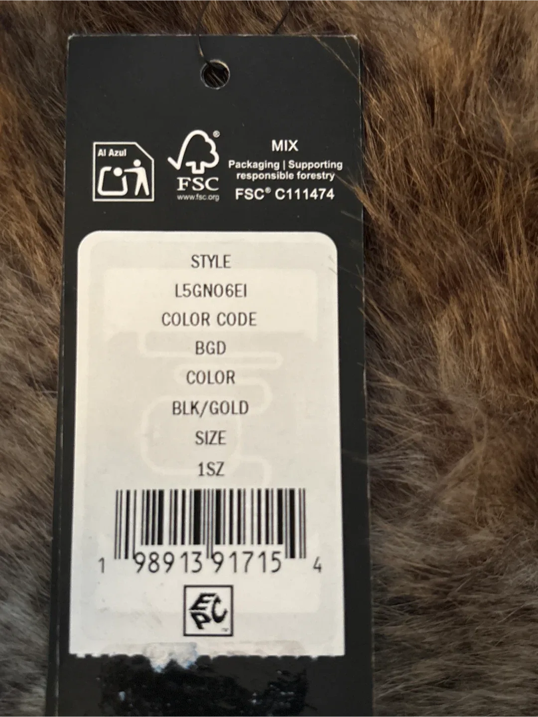 Karl Lagerfeld Paris NEW Black/Gold Wallet image indicator(4)