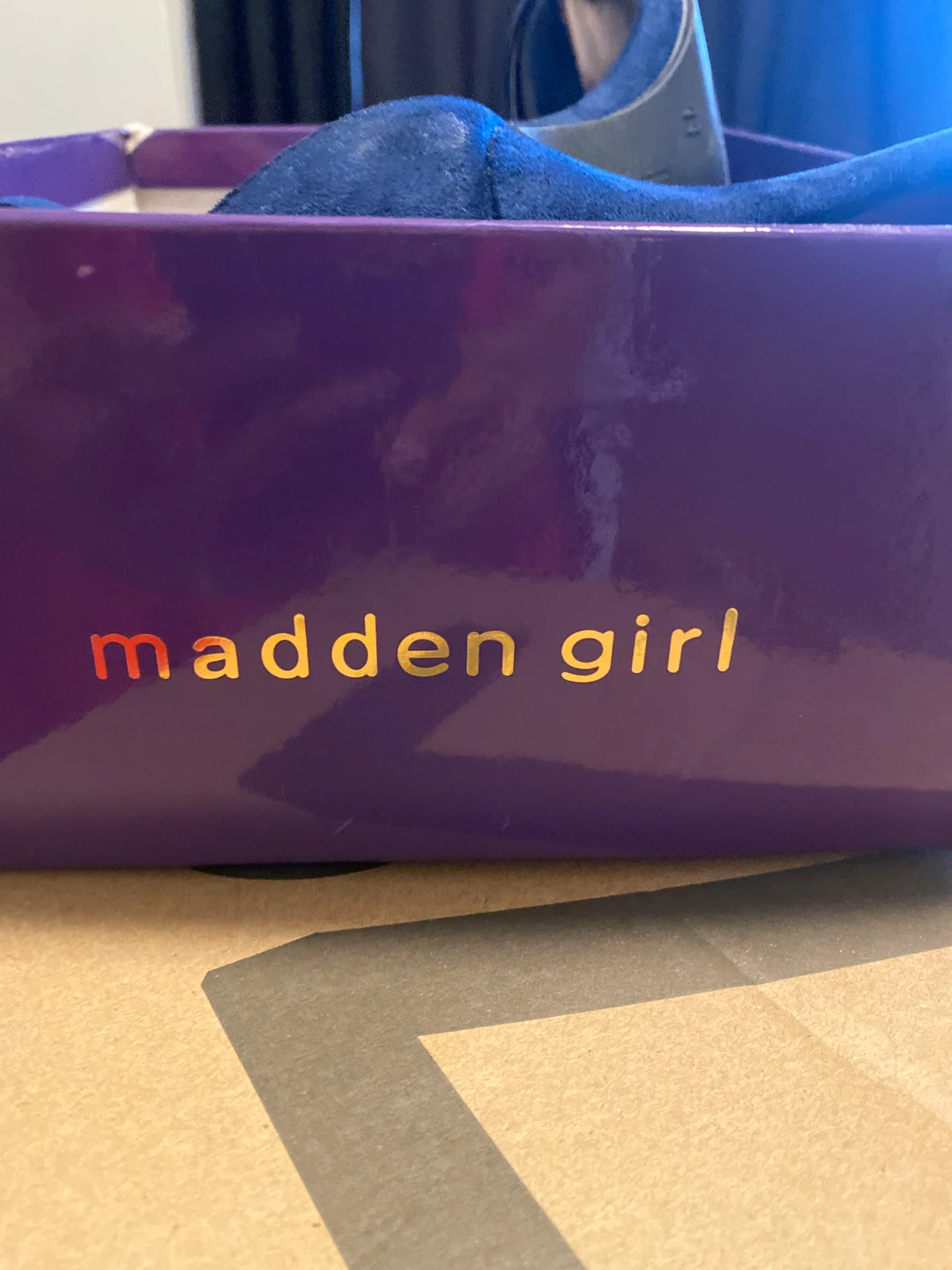 Madden Girl Blue Heels