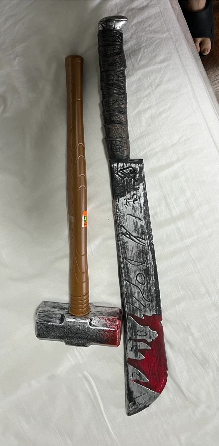 Toy Hammer & Machete Set