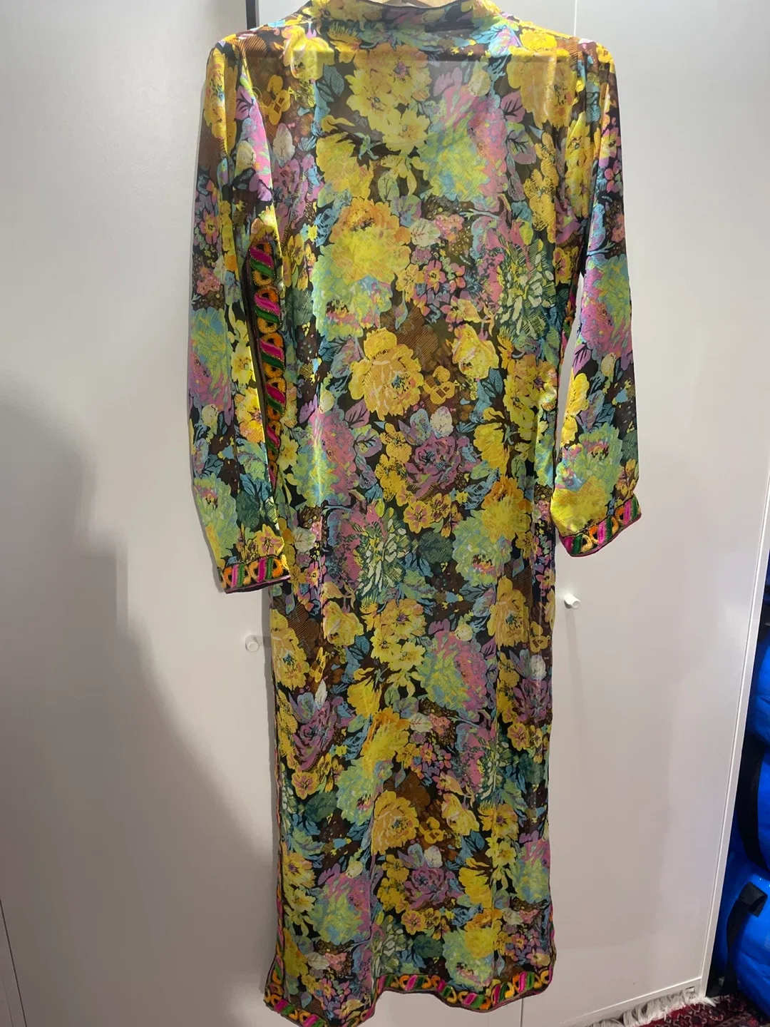 Floral Print Long Sleeve Dress image indicator(4)