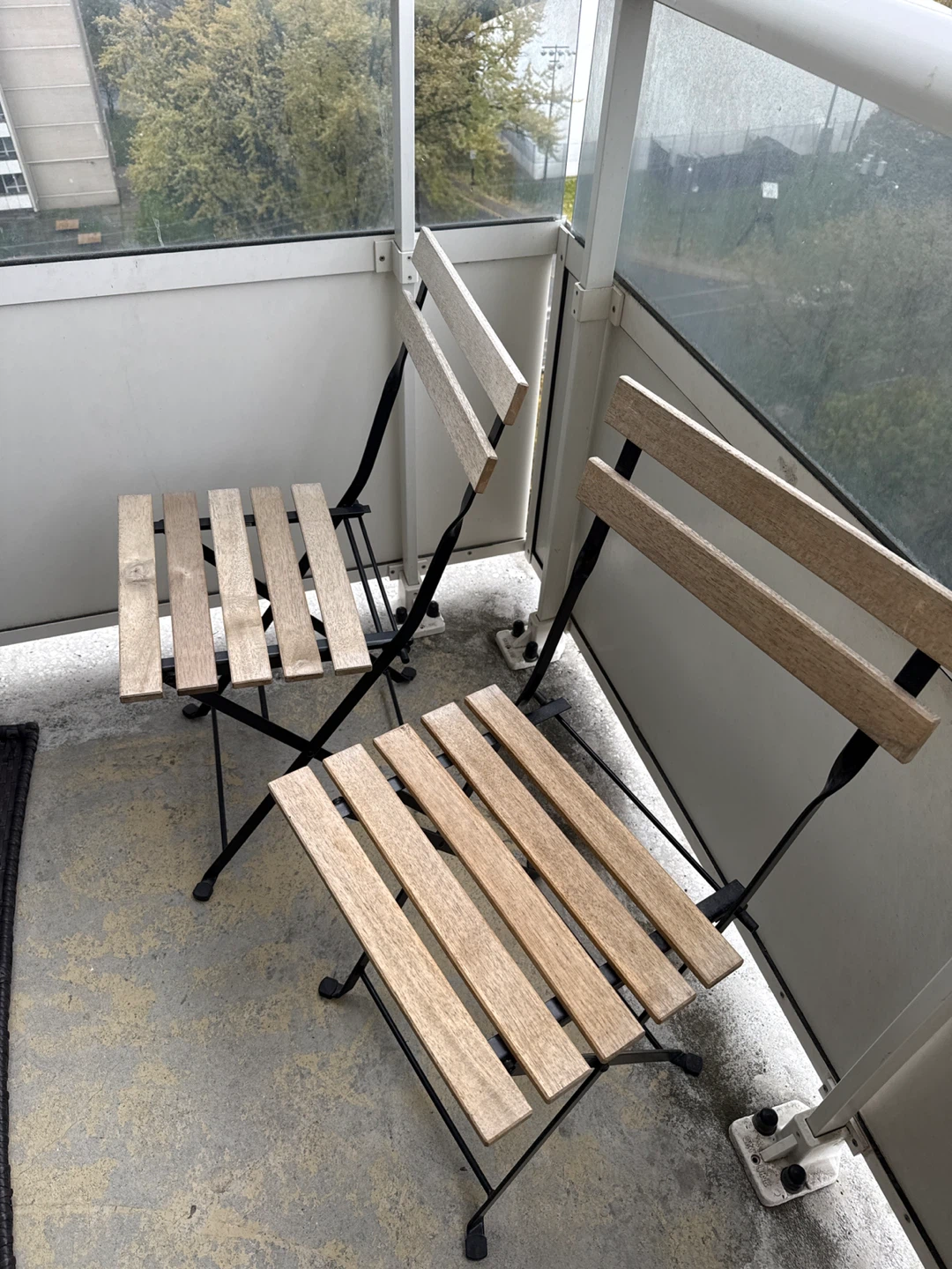 Folding IKEA Chairs