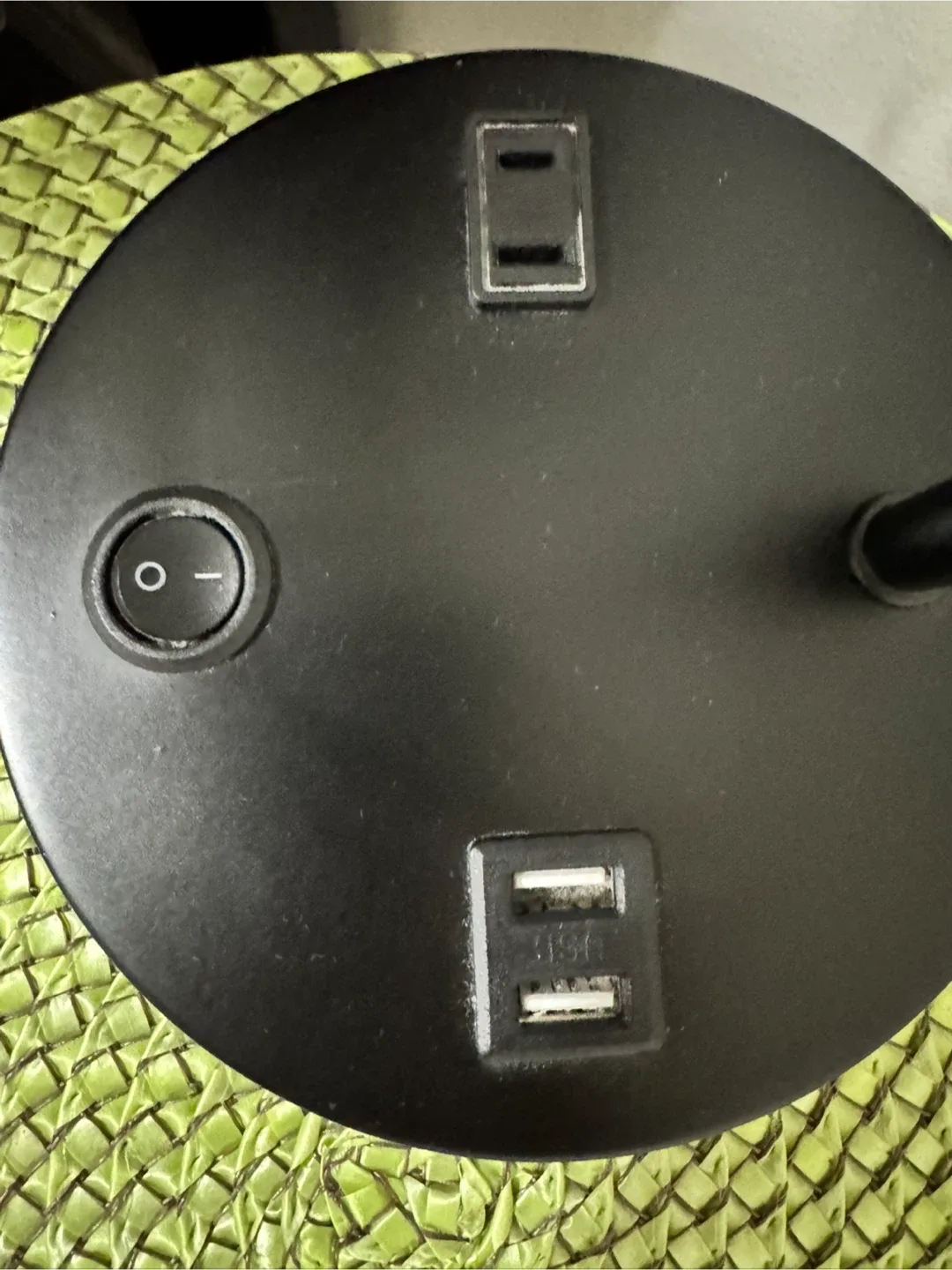 Move out sale - set of 2 Table Lamp with USB Ports image indicator(4)