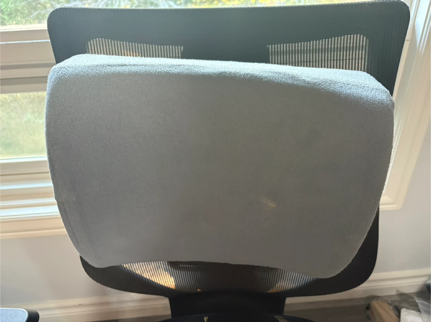 Grey Seat Cushion and Lumbar Support - photo 3