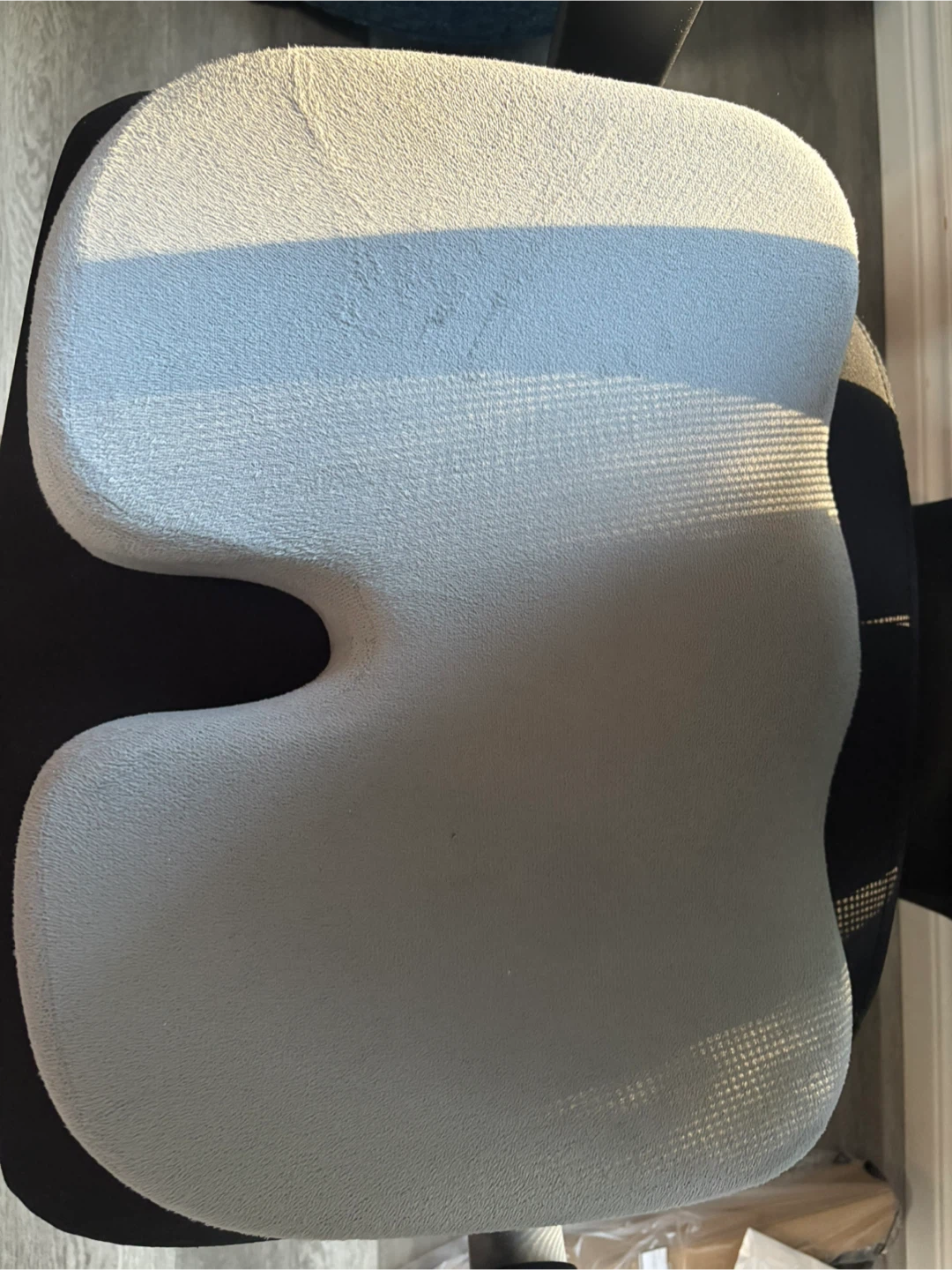 Grey Seat Cushion and Lumbar Support - photo 2