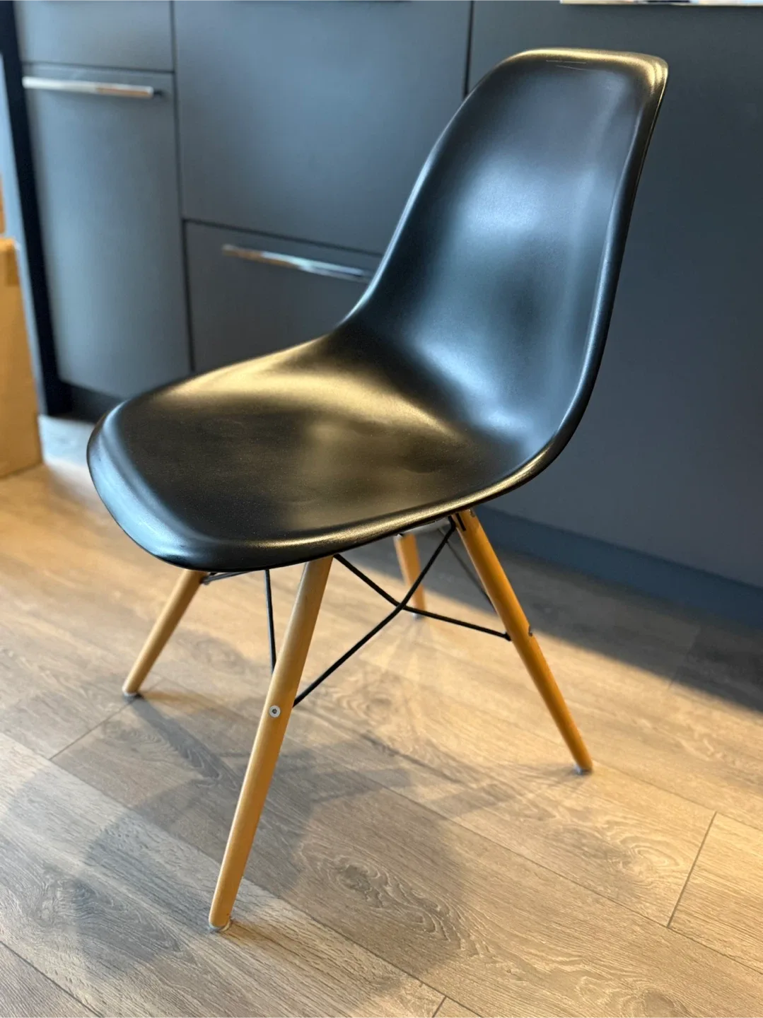 Structube Eiffel Chair - Black thumbnail