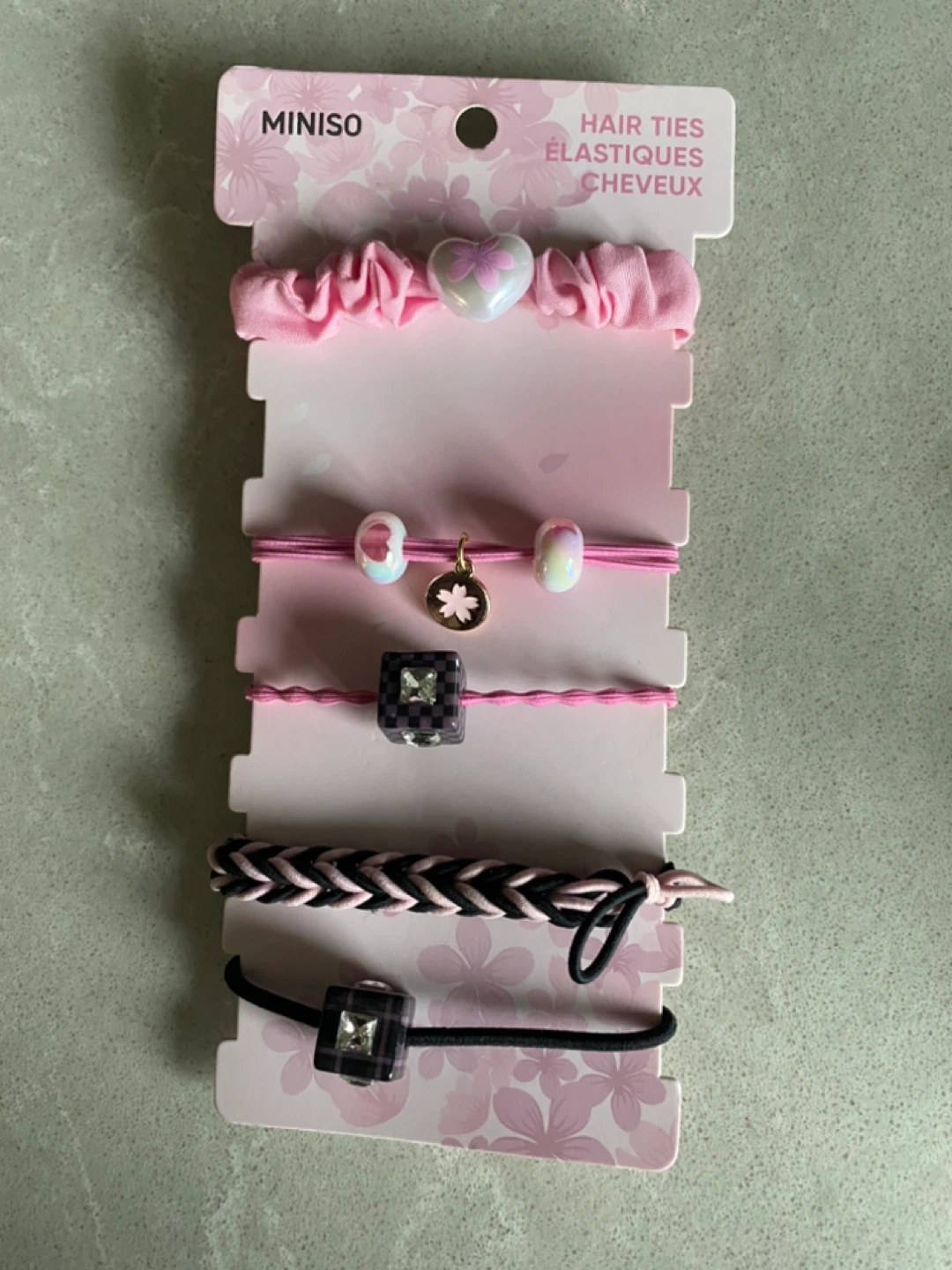 Miniso Hair Ties - Set of 5