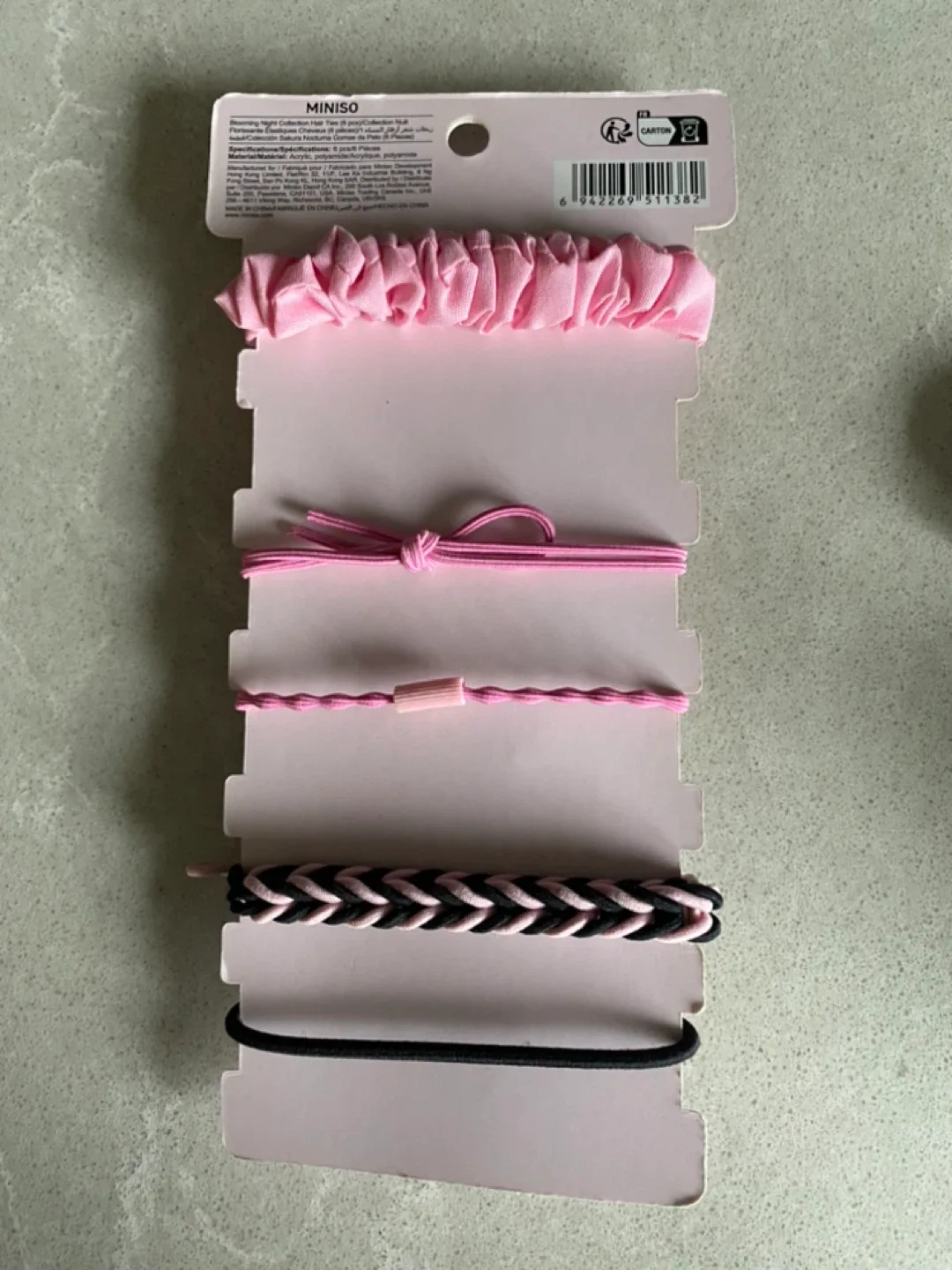 Miniso Hair Ties - Set of 5 image indicator(2)