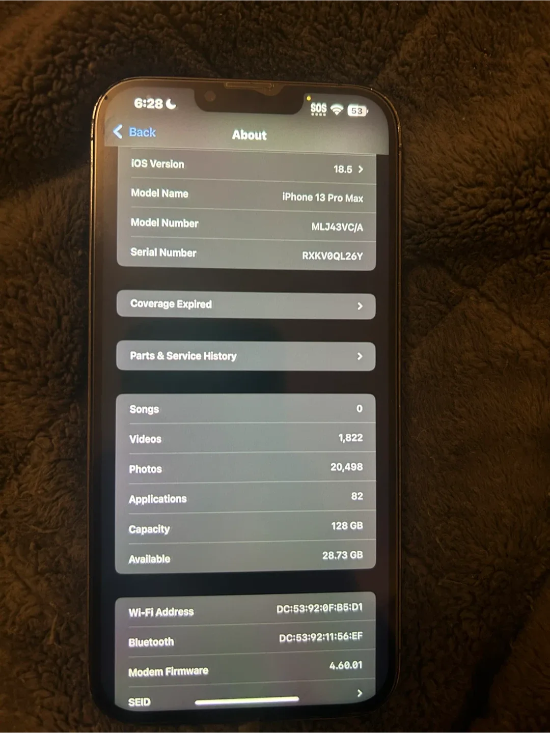 iPhone 13 Pro Max 128GB - Damaged image indicator(2)