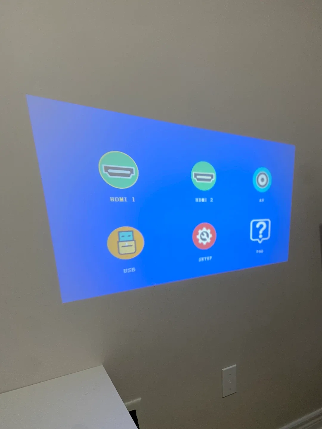XuanPad Projector - image indicator(2)