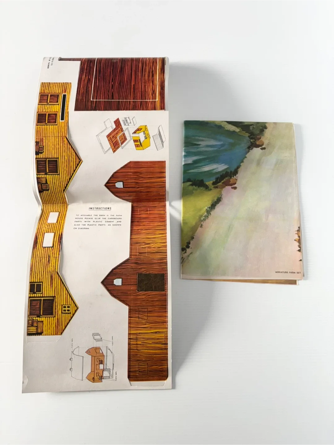 Extremely rare unopened miniature farm set by Marx toys image indicator(4)