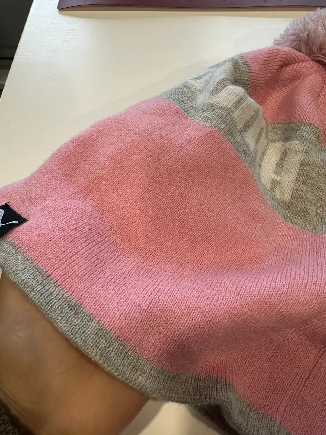 Puma Pink & Grey Toque image indicator(2)