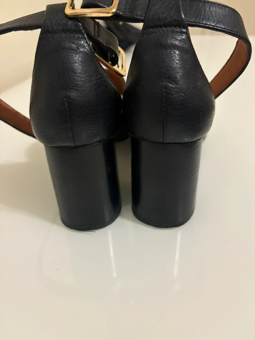 H&M Black Heeled Sandals - Size 36 image indicator(2)