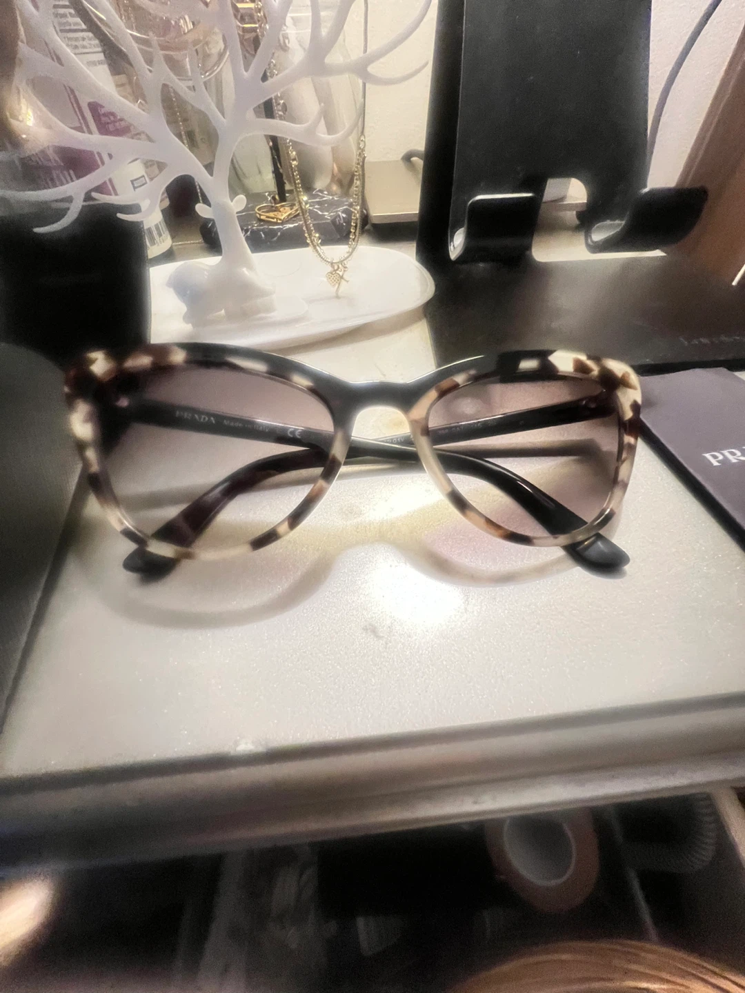 Prada Sunglasses with Case - photo 2