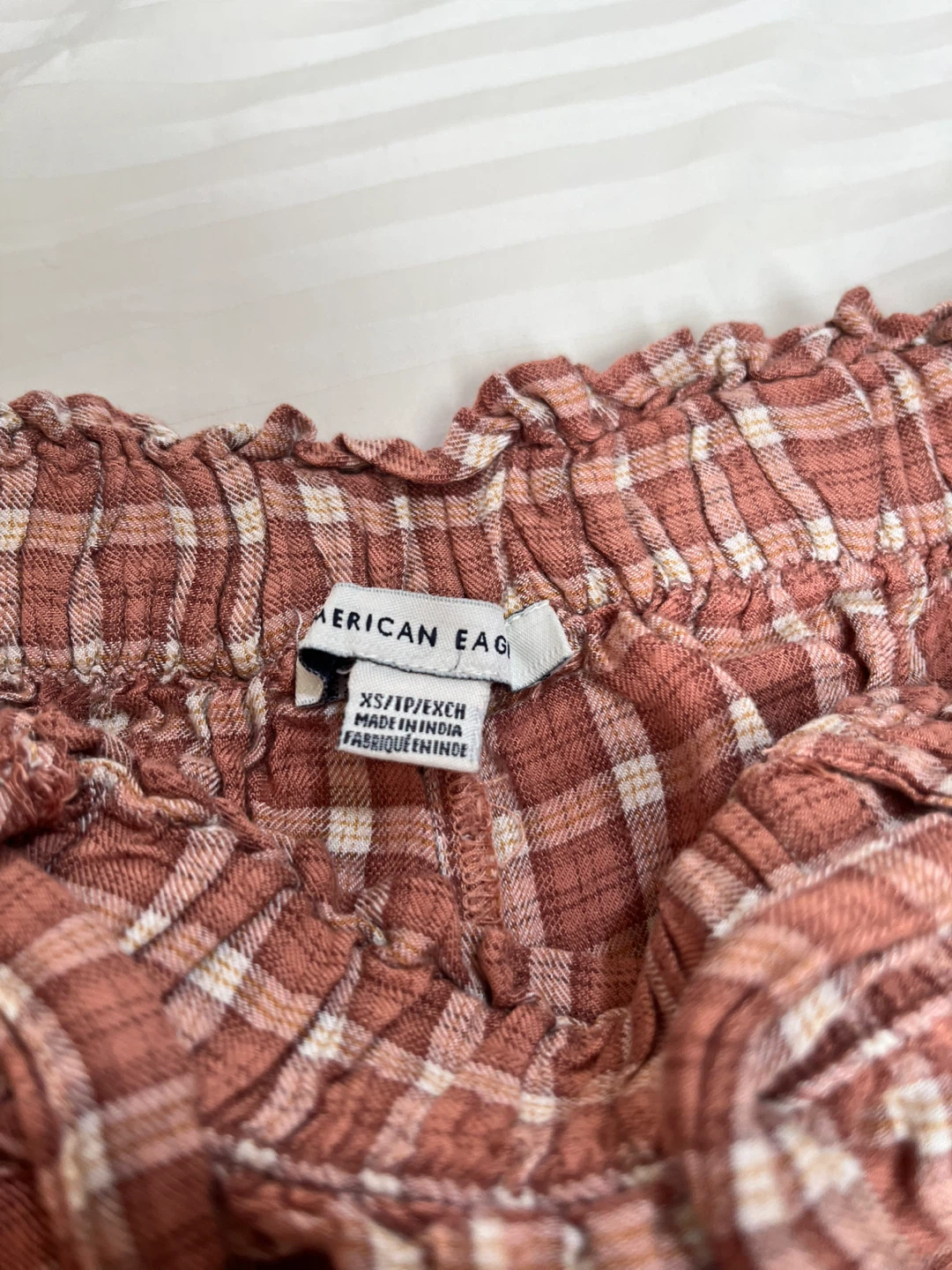 American Eagle Outfitters High Waist Plaid Shorts - photo 2