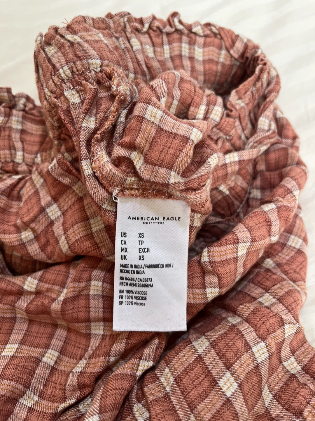 American Eagle Outfitters High Waist Plaid Shorts - photo 3