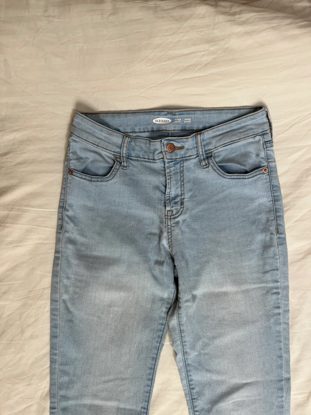 Old Navy Women's Sky Blue Skinny Jeans