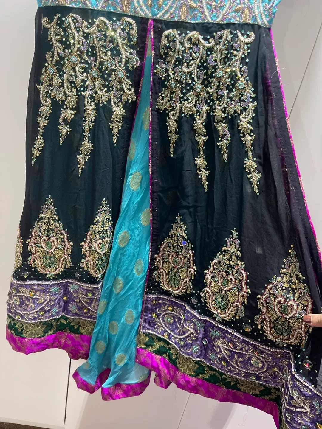 Embroidered Salwar Kameez Suit image indicator(4)