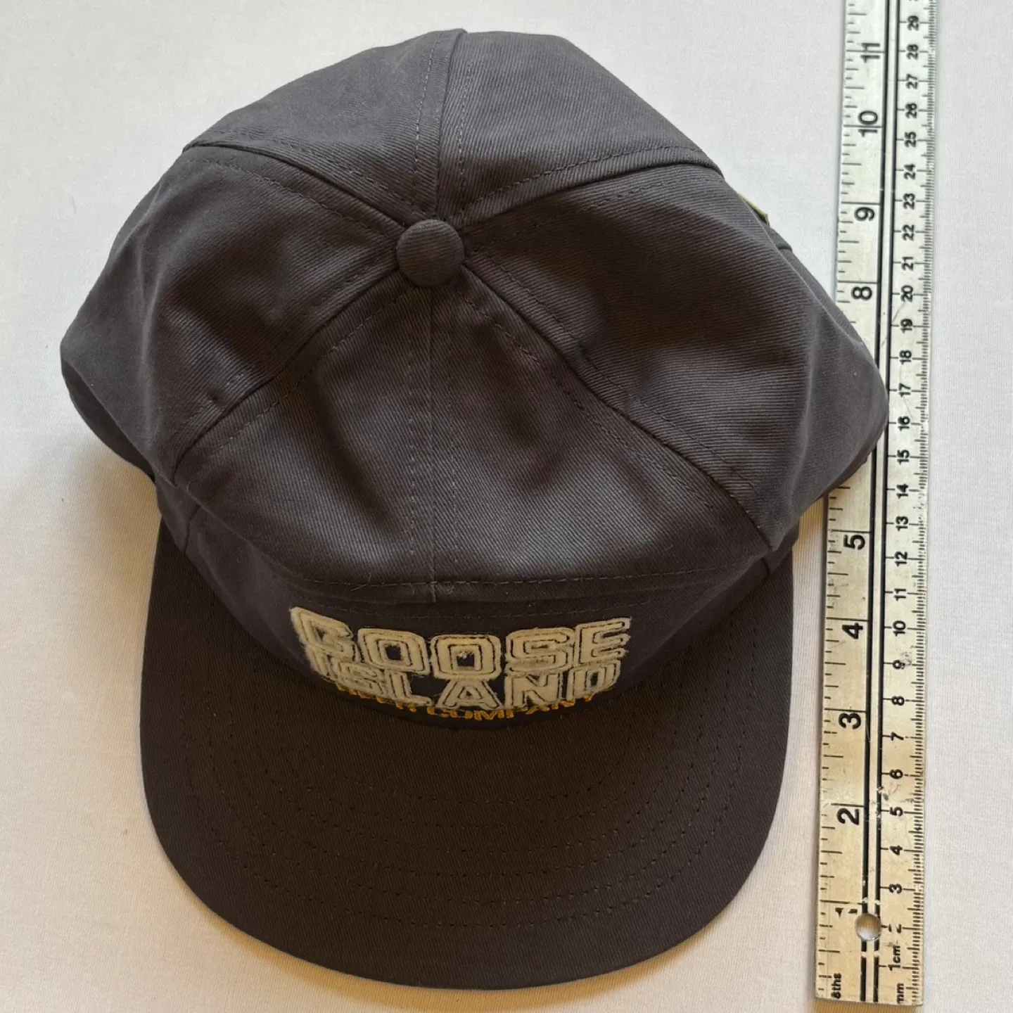 Goose Island Beer Hat Cap Adjustable Dark Grey Flat Bill Brewery image indicator(9)