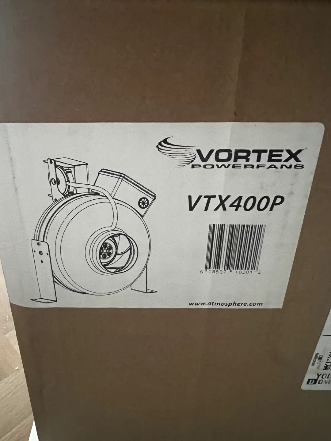Vortex Powerfans VTX400P Industrial Fan thumbnail