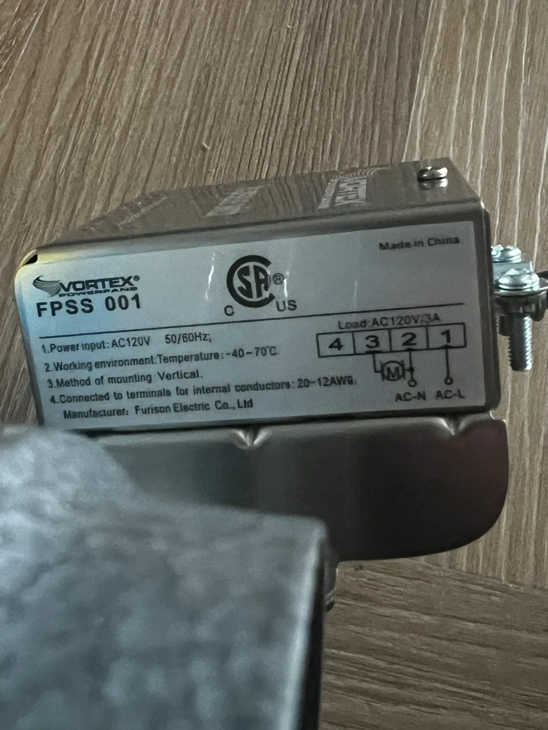 Vortex Powerfans VTX400P Industrial Fan image indicator(2)