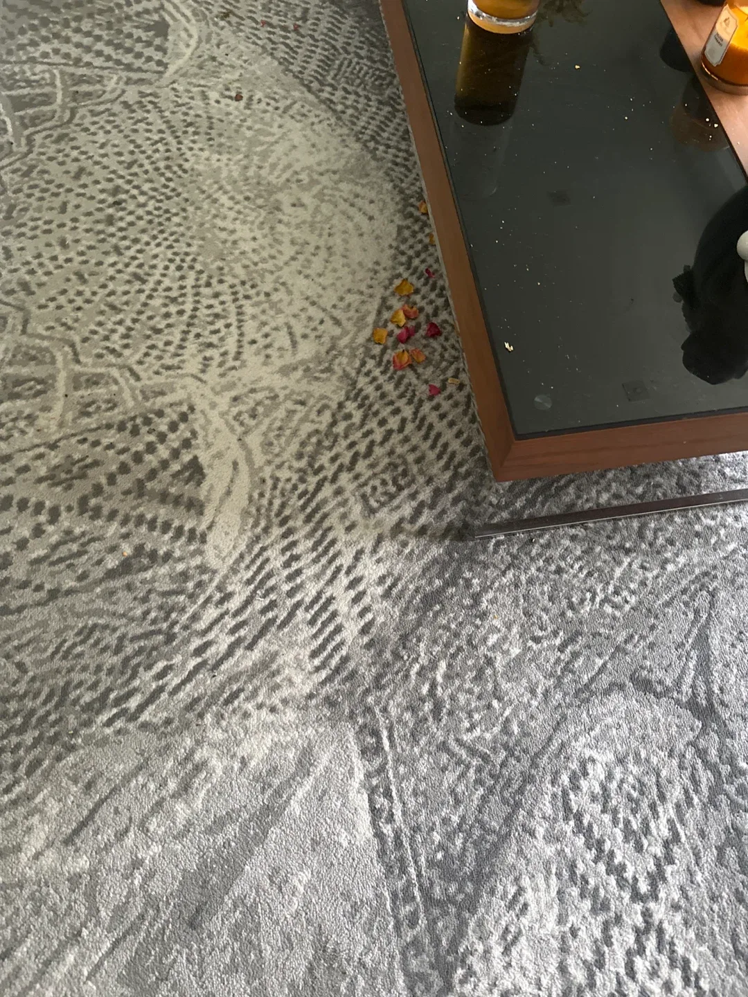 Grey Patterned Area Rug image indicator(2)