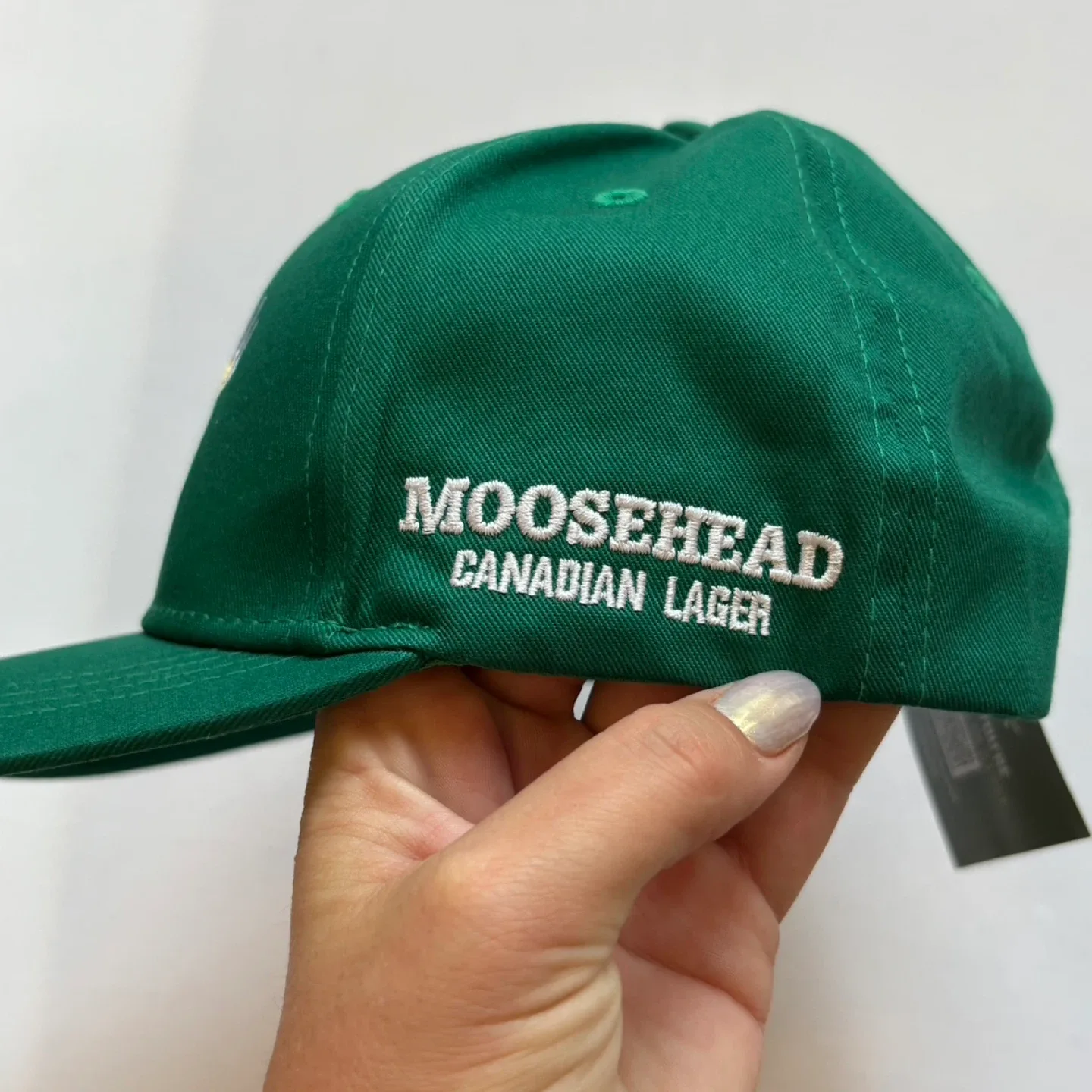 Moosehead Breweries Canadian Lager Hat Cap Snapback Embroidered image indicator(4)