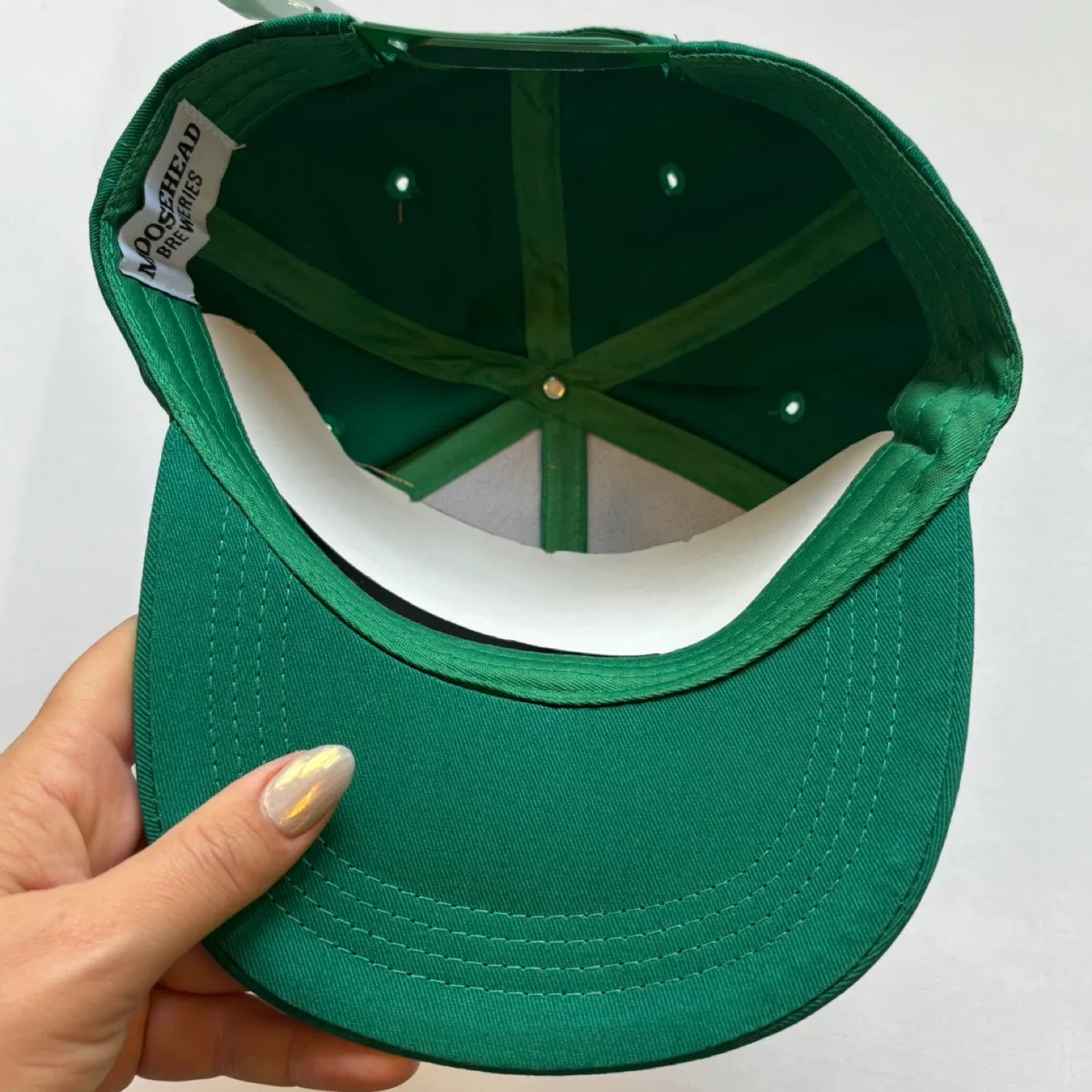 Moosehead Breweries Canadian Lager Hat Cap Snapback Embroidered image indicator(8)