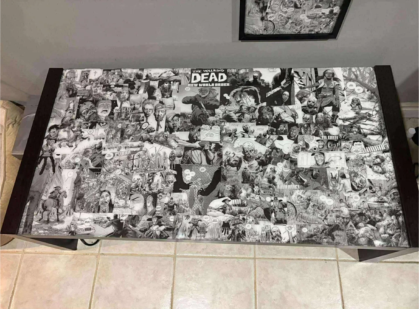 The Walking Dead Comic Collage Coffee Table thumbnail