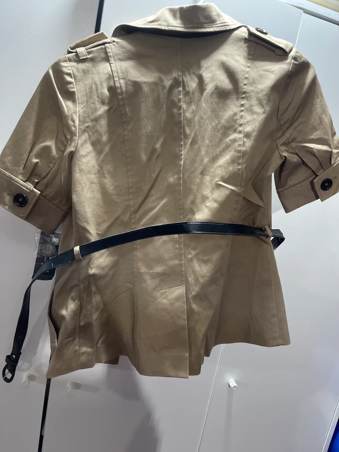 INC International Concepts Beige Jacket image indicator(3)