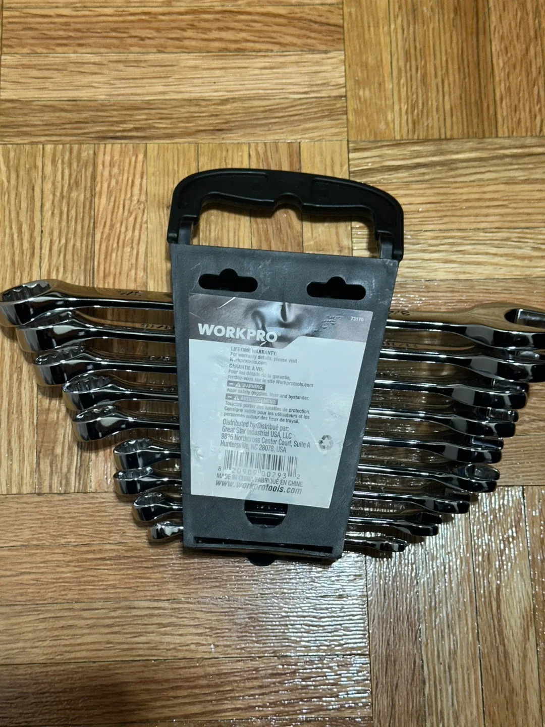 WORKPRO Combination Wrench Set image indicator(2)