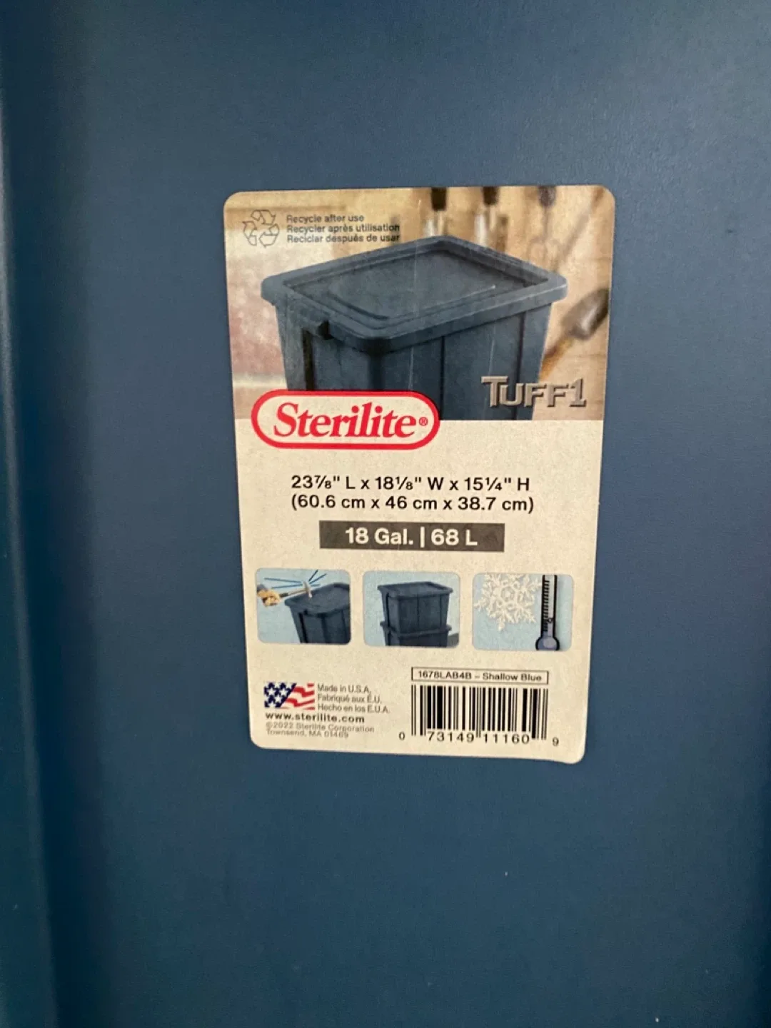 Storage containers image indicator(6)