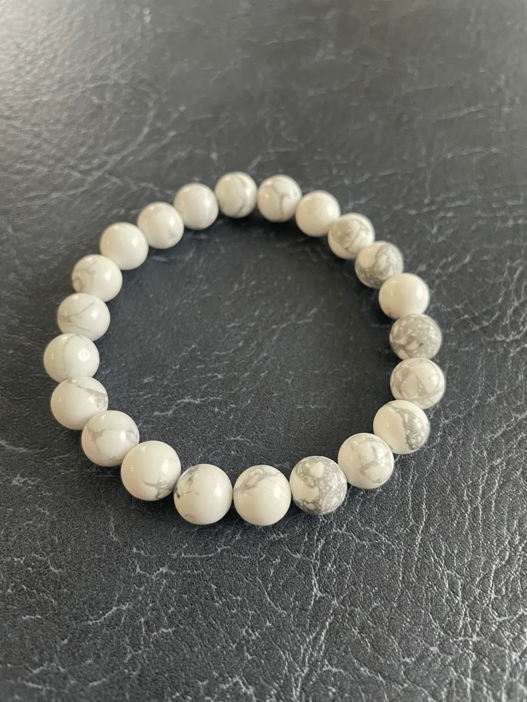 White Howlite Bracelet