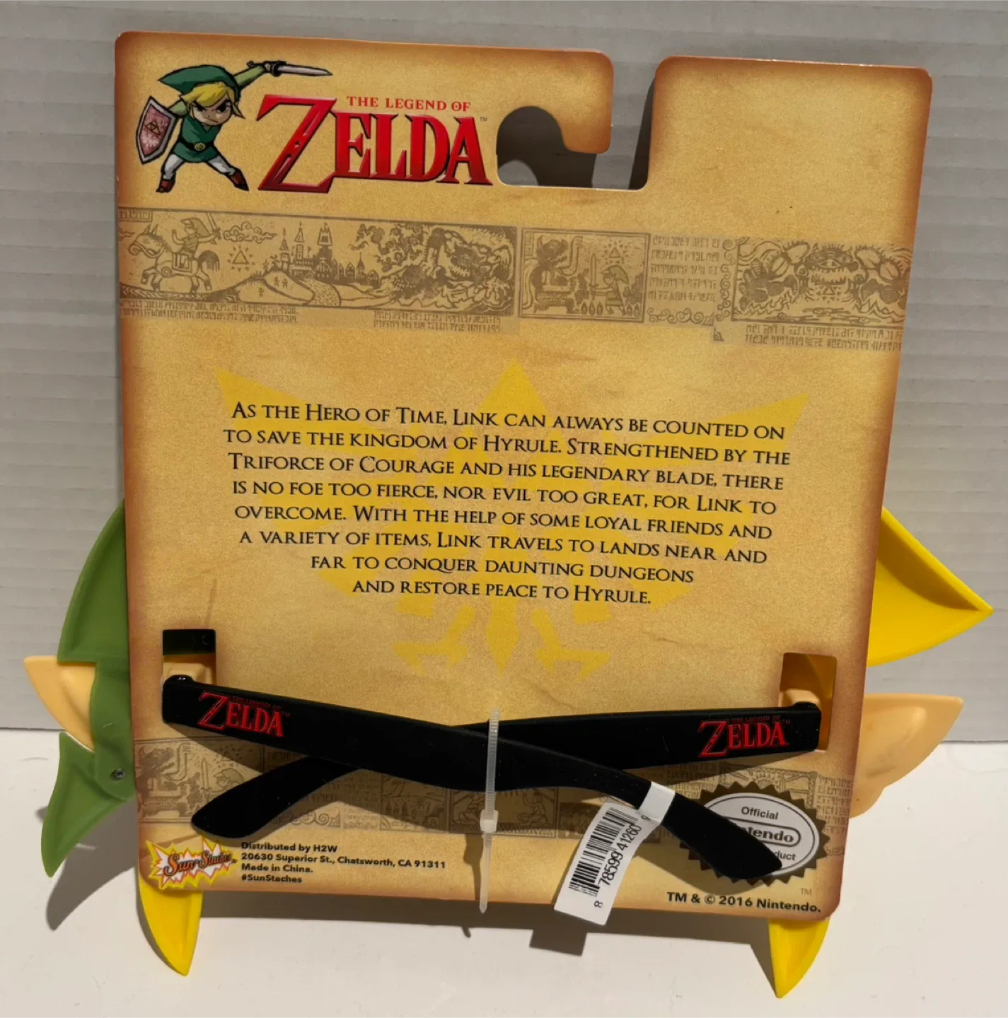 The Legend of Zelda Link Sunstaches - NEW image indicator(2)
