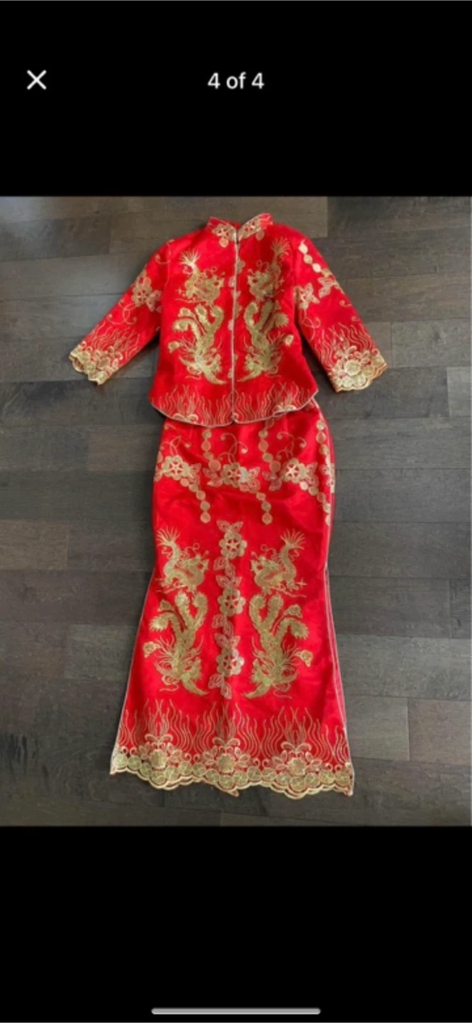 Red Chinese Wedding Dress