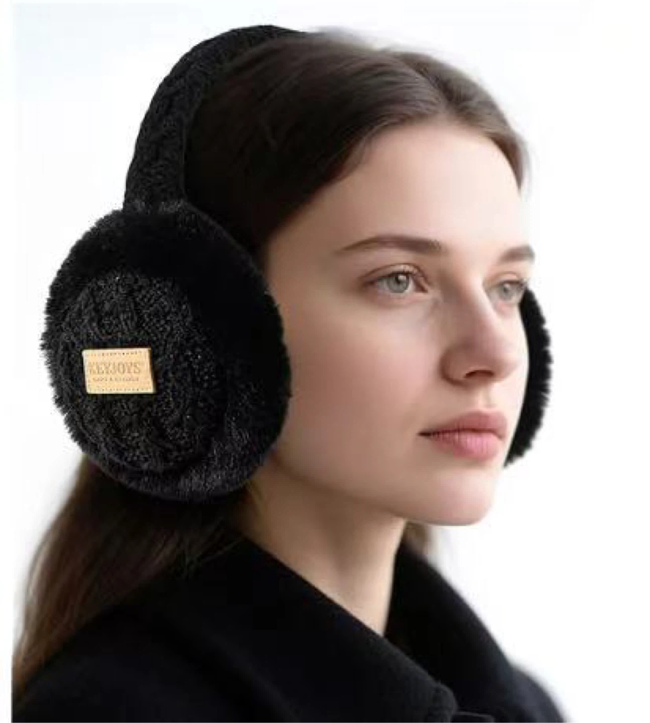 Black Fleece Earmuffs - New