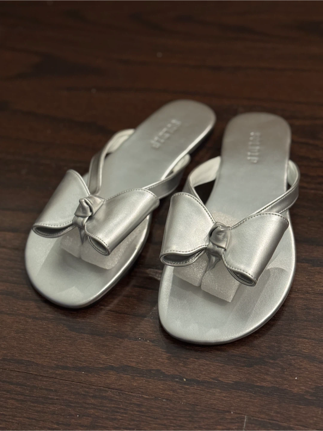 SOLDIP Silver Sandals - Size 8 - photo 3