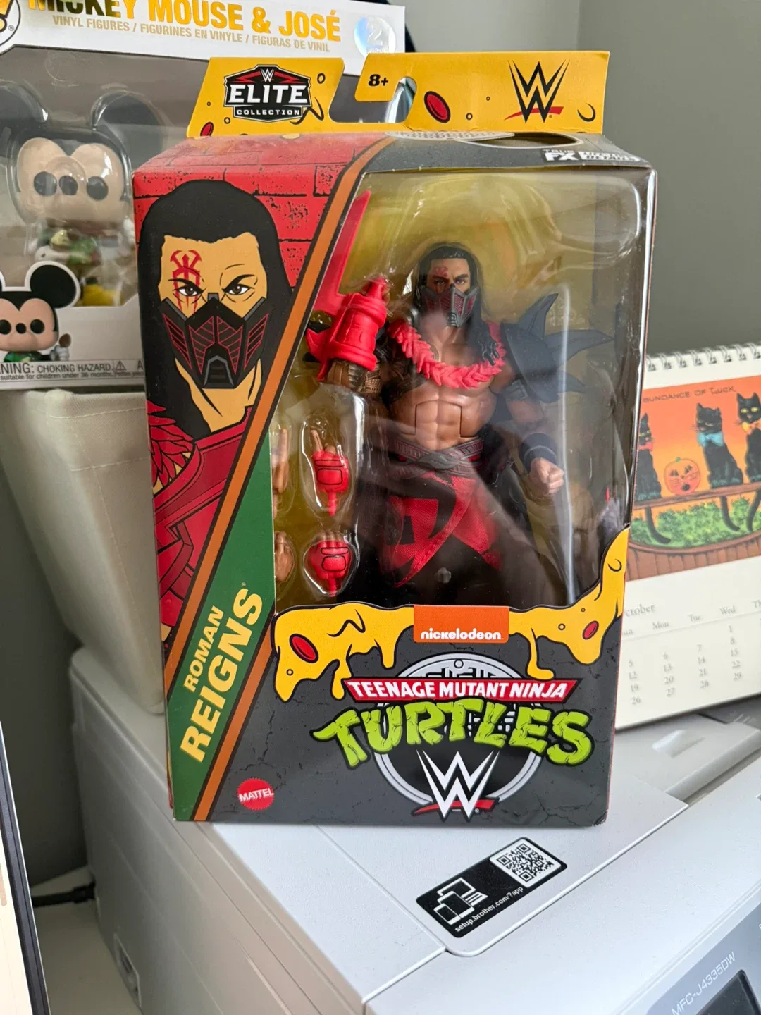 WWE Elite Collection Roman Reigns Teenage Mutant Ninja Turtles