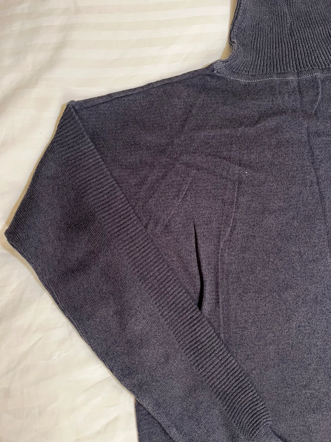 Dark Grey Turtleneck Sweater - photo 2