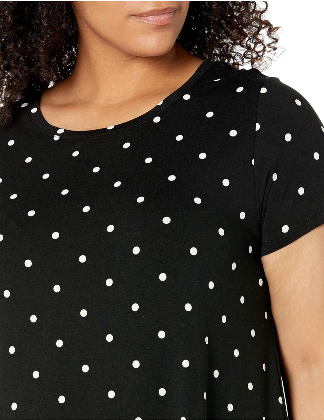 NEW! Amazon Essentials Short-Sleeve Scoop Neck Swing Dress - photo 4