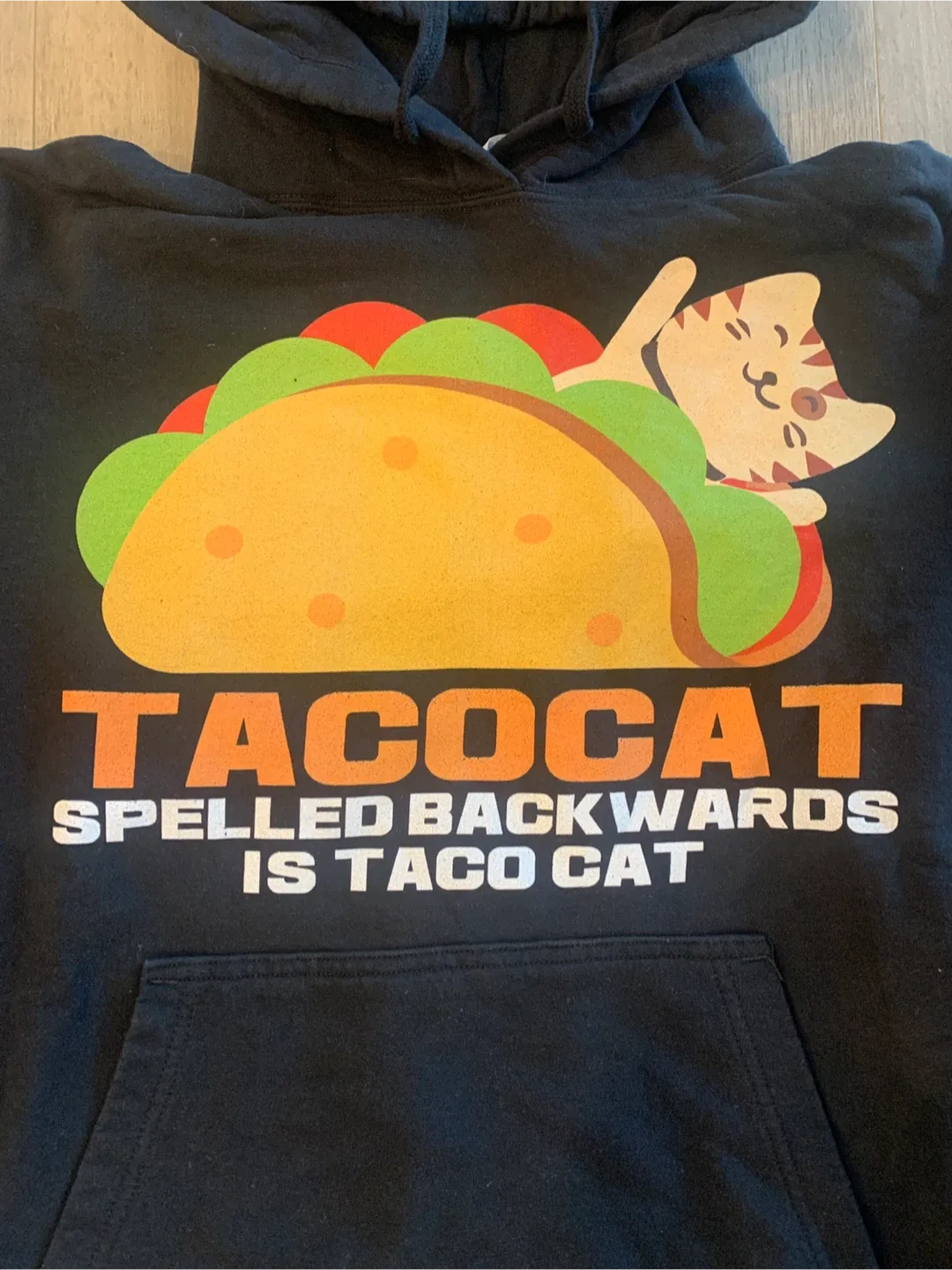 Port & Company Taco Cat Hoodie - Size Large image indicator(3)