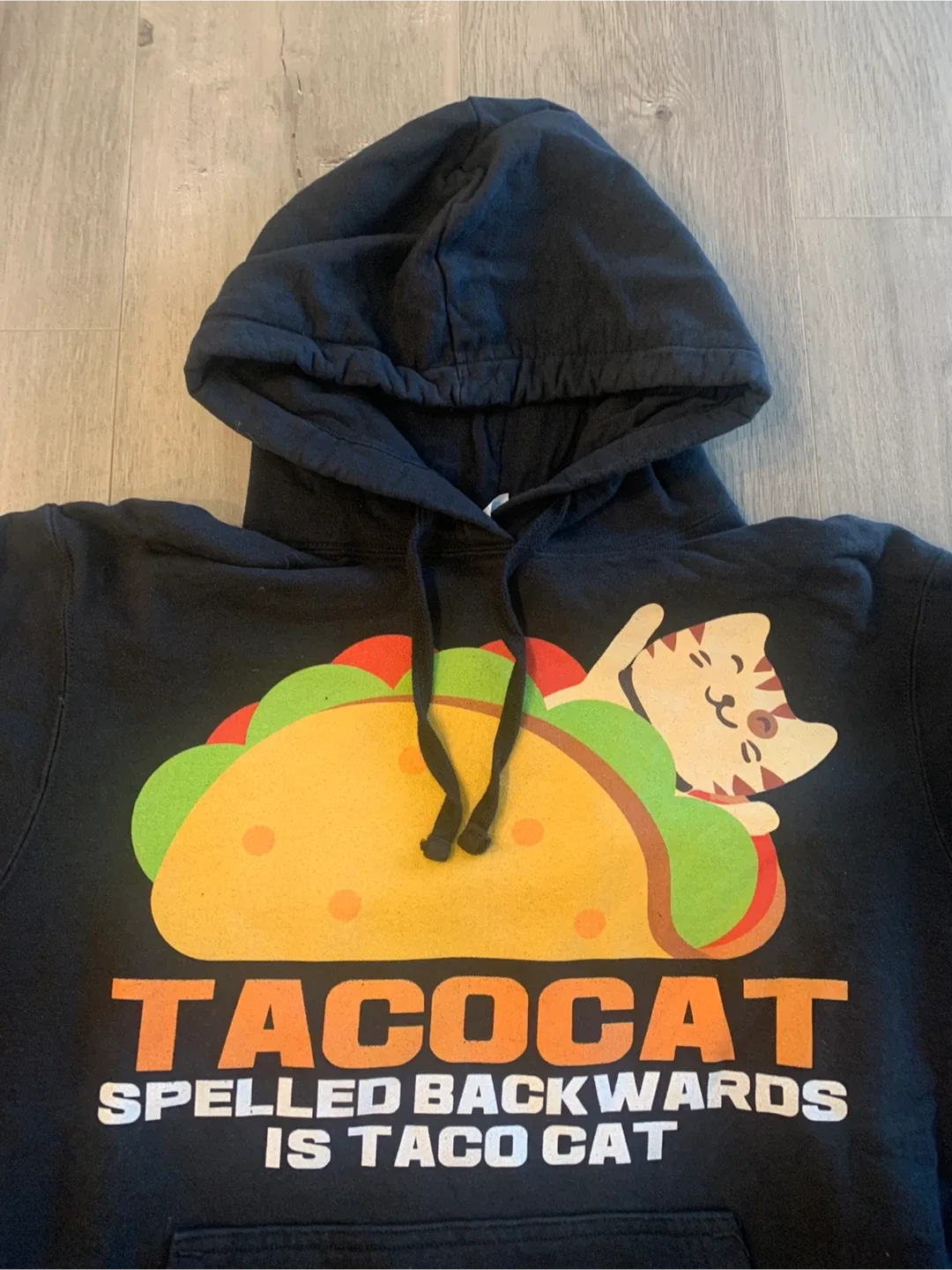 Port & Company Taco Cat Hoodie - Size Large image indicator(2)