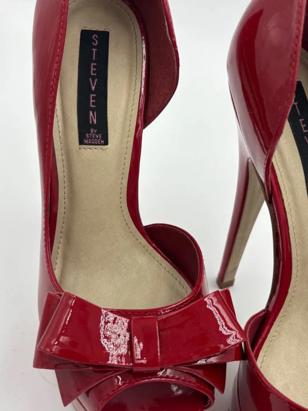 Steven by Steve Madden Red Heels - Size 9 image indicator(2)