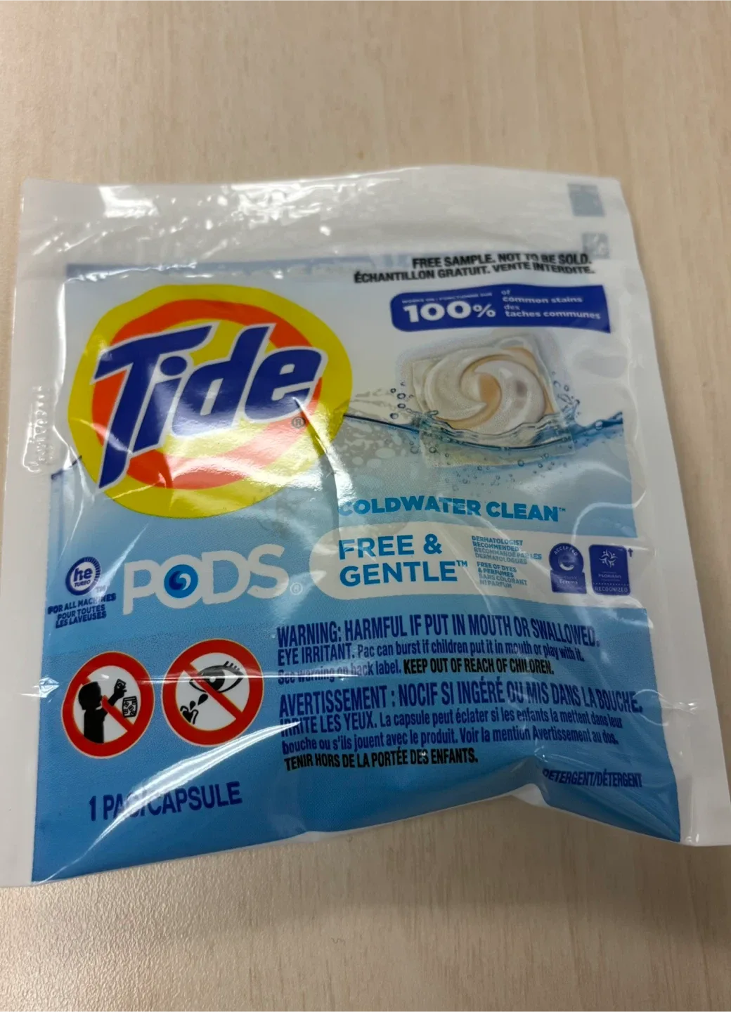 Tide PODS Free & Gentle - Single Capsule thumbnail