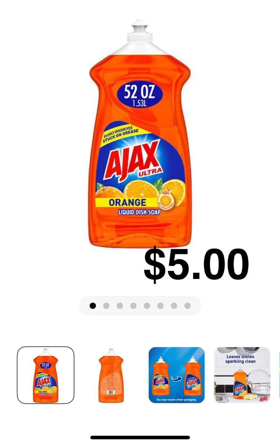 Charmin Essentials Mega Roll 6-Pack image indicator(6)