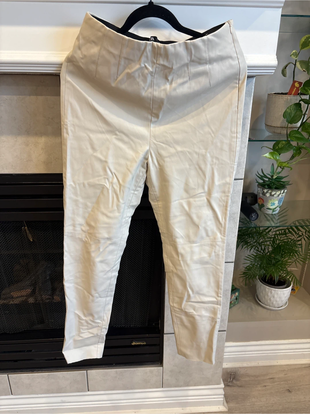 Zara Faux Leather Pants - Size L