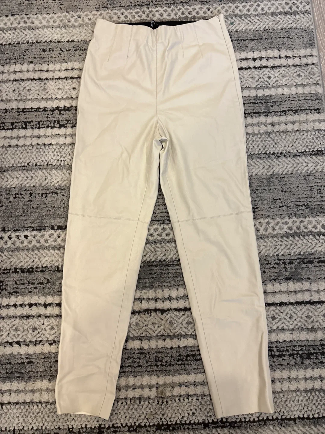 Zara Faux Leather Pants - Size L image indicator(6)