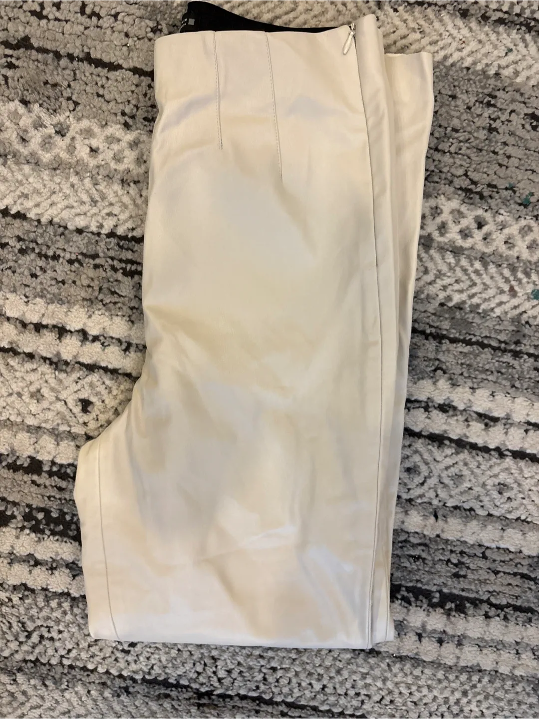 Zara Faux Leather Pants - Size L image indicator(7)